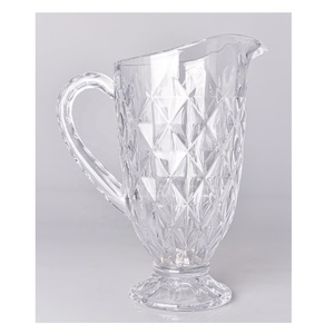 Bộ Bình Thủy Tinh Trong Suốt Chất Lượng Cao Gồm 7 Chiếc Với 1 Bình Và 6 Ly/Ly Nước/Ly Uống Nước - Product Image 6