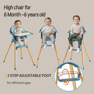 เก้าอี้พลาสติกสำหรับ<span class=keywords><strong>เด็ก</strong></span>นั่งซ้อนได้แบบ4อิน1พับได้ทันสมัย - Product Image 5