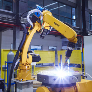 Machine de soudage laser robotisée ESTUN avec moteur PLC 6 axes et composants de moteur haute capacité - Product Image 1