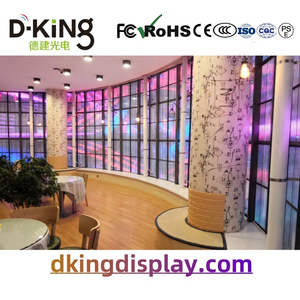 จอแสดงผล LED โปร่งใสความละเอียดสูง P3.9, หน้าจอ LED แบบมองทะลุได้สำหรับการโฆษณาในร่มและกลางแจ้ง - Product Image 5