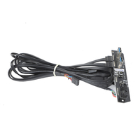 Placa de extensión de lector de tarjetas interno, accesorio de ordenador, USB 3,0, 1 a 2 puertos, PCB, Cable de suministro directo de fábrica, funda de PC