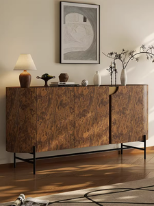 JINXI Credenza Multifunzionale dal Design <span class=keywords><strong>Moderno</strong></span>, Mobile per Stoccaggio, Credenze e Buffet per Sala da Pranzo - Product Image 5