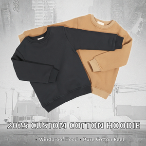 เสื้อสเวตเชิ้ตซิปหน้าผ้าฝ้ายเทอร์รี่ 100% พิมพ์ลายการ์ตูนขนปุย กันยับ แห้งเร็ว สินค้าขายดีปี 2025 ปักโลโก้ตามสั่ง - Product Image 2