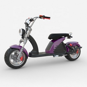Scooter Eléctrico Citycoco de 12 Pulgadas con Llantas Anchas, Motor de 3000W, Ruedas de Aluminio, Certificado EEC/COC, Producción de Fábrica - Product Image 3