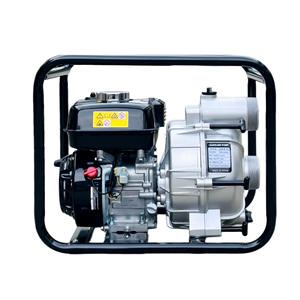 Bomba de aguas residuales con motor de gasolina de 3 pulgadas y 7.5 HP centrífuga para control de inundaciones, drenaje, irrigación y emergencias. - Product Image 1