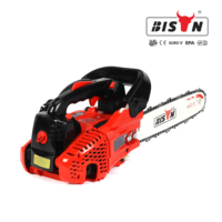 Mesin pemotong kayu bensin Mini 25CC pegangan atas gergaji mesin bensin murah dengan konsumsi lebih rendah