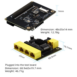 YN-SG20501 hiệu suất cao công nghiệp 5 cổng <span class=keywords><strong>Gigabit</strong></span> dễ dàng thông minh <span class=keywords><strong>Ethernet</strong></span> mô-đun chuyển đổi quản lý cổng giám sát chuyển đổi - Product Image 3