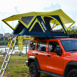 <span class=keywords><strong>Tente</strong></span> de toit pliable portable pour SUV 4x4 tout-terrain, pour 3 à 4 personnes, pour le camping en plein air, brevetée - Product Image 4