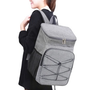Free Sample OEM Custom Reusable Soft Picnic Portable Insulated <b>Cooler</b> <b>Backpack</b> Compartment Cooling Thermal Shoulder Bags With - Product Image 1