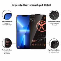 Protection d'écran en verre trempé 2.5D anti-statique et anti-poussière ESD pour 16 17 18Pro Fold, protection de téléphone portable anti-choc, De Pantalla