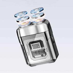 Mini <span class=keywords><strong>rasoir</strong></span> électrique portable <span class=keywords><strong>rechargeable</strong></span> par USB avec logo personnalisé, <span class=keywords><strong>rasoir</strong></span> rotatif électrique miniature étanche pour <span class=keywords><strong>homme</strong></span> - Product Image 5