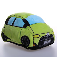 Peluche de voiture super douce personnalisée avec logo brodé, garnie de coton PP, un cadeau que les enfants adorent