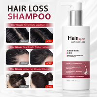 Sampo Anti Rontok OEM Dual Peptide, Memperkuat Akar Rambut, Meningkatkan Kepadatan Rambut, Perawatan Kulit Kepala yang Menenangkan untuk Wanita