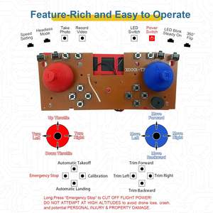 Kit de drone quadricoptère à monter soi-même, un projet STEM unique avec moteur sans balais, vol stationnaire à flux optique, retournement à 360 degrés - Product Image 5