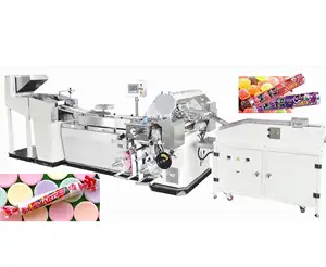 CE-Zulassung Auow rapper Wrapper Candy Roll Verpackungs maschine