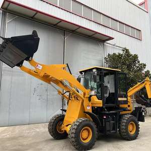Envío gratis retroexcavadora cargador de excavadora retroexcavadora de granja 4*4 ruedas telescopische excavadora de carga trasera - Product Image 1