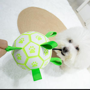 Yeni nesil 1 Glow karanlık köpek topu, açık Fetch eğitim için Pet futbol oyuncak, köpekler için interaktif çiğnemek oyuncaklar - Product Image 5