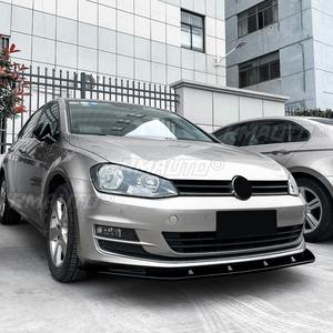 <b>For</b> Volkswagen Golf MK7 2013-2016 Exterior Accessories <b>Car</b> Front Bumper Lip Splitter <b>Diffuser</b> Spoiler Bumper Apron Body Kit - Product Image 4