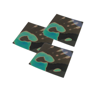 थर्मामीटर शीट स्टिकर तरल क्रिस्टल थर्मोक्रोमिक शीट तापमान संवेदनशील कोला परिवर्तन - Product Image 4