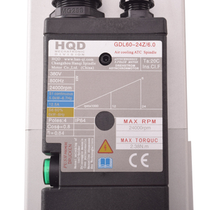 Hqd 6kw 9kw Air Cooled ATC Spindle Motor ISO30 800Hz 24000rpm Cooling for Router Machine Just Tell Us What You Need We Can Give - Product Image 6