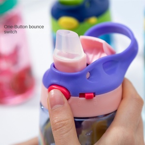 Vaso Infantil de Verano con Pajita de PC, Antiderrames y Resistente a Caídas, Portátil para Estudiantes de Jardín de Niños y Primaria - Product Image 4