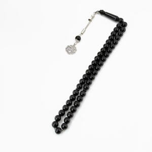 하이 퀄리티 이슬람기도 10mm 45 구슬 천연 수지 용품 판매 Tasbih 세련된 Tasbeeh 아랍어 시계 묵주 - Product Image 4