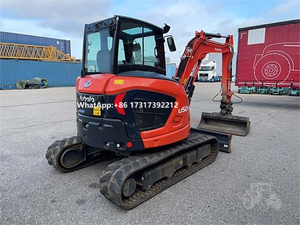 Excavatrice sur chenilles d'occasion de marque supérieure U50-5, mini-excavatrice de marque supérieure d'occasion à prix avantageux à vendre - Product Image 3