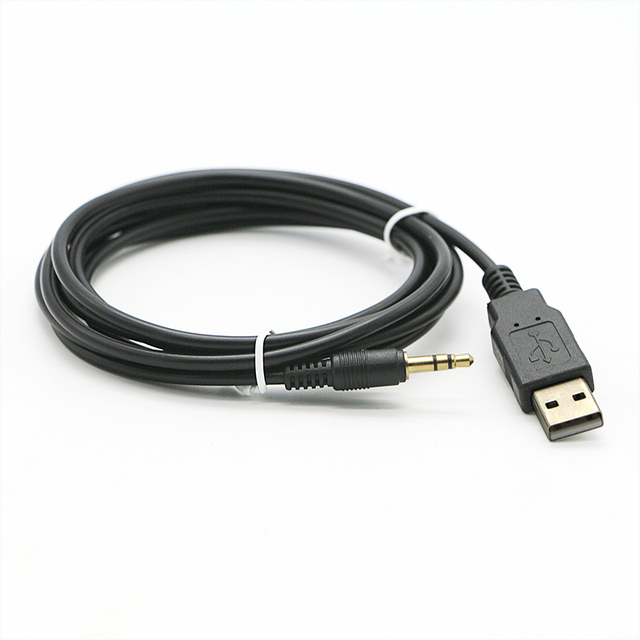 OEM/ODM TTL 3.3V USB to 3.5mm 3 Poles Serial UART Cable with FTDI Chip 232R Gold Plated 3.5mm Stereo Audio Jack Cable