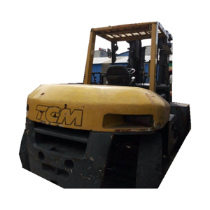 Leading Factory <b>Used</b> TCM 10 Ton Diesel 4WD Forklift Truck with Solid Tires Original Engine Good Performance and High Quality - Product Image 1