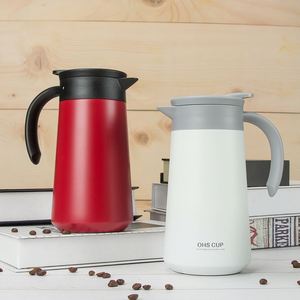 Thermos en acier inoxydable 304 à double paroi, grande capacité, pour boissons froides, bouilloire portable, cafetière - Product Image 4