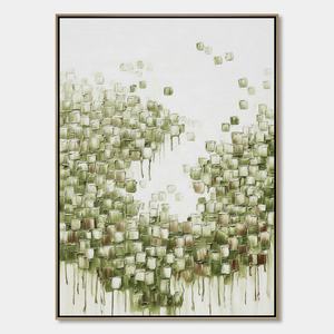 Peinture à l'huile florale artisanale sur toile épaisse, décoration murale pour salle à manger, cuisine, cadeau d'anniversaire de mariage - Product Image 3