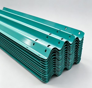 Barrera de Seguridad para Carreteras, Lámina Corrugada Galvanizada por Inmersión en Caliente, Sistema de Placas de Protección Tipo W, Embalaje Estándar para Exportación - Product Image 5