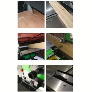 Machine à bois robuste pour le travail du bois de précision avec scie à table, dégauchisseuse et déjointeuse - Product Image 5