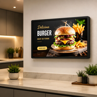 Système de point de vente WUXIN KDS, écran de cuisine KDS 21,5 15,6 pouces, écran tactile étanche et résistant à l'huile, support de montage VESA, bureau