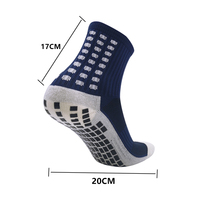 Chaussettes de football antidérapantes pas chères pour adultes, chaussettes de sport rayées d'automne avec logo personnalisé, vente en gros
