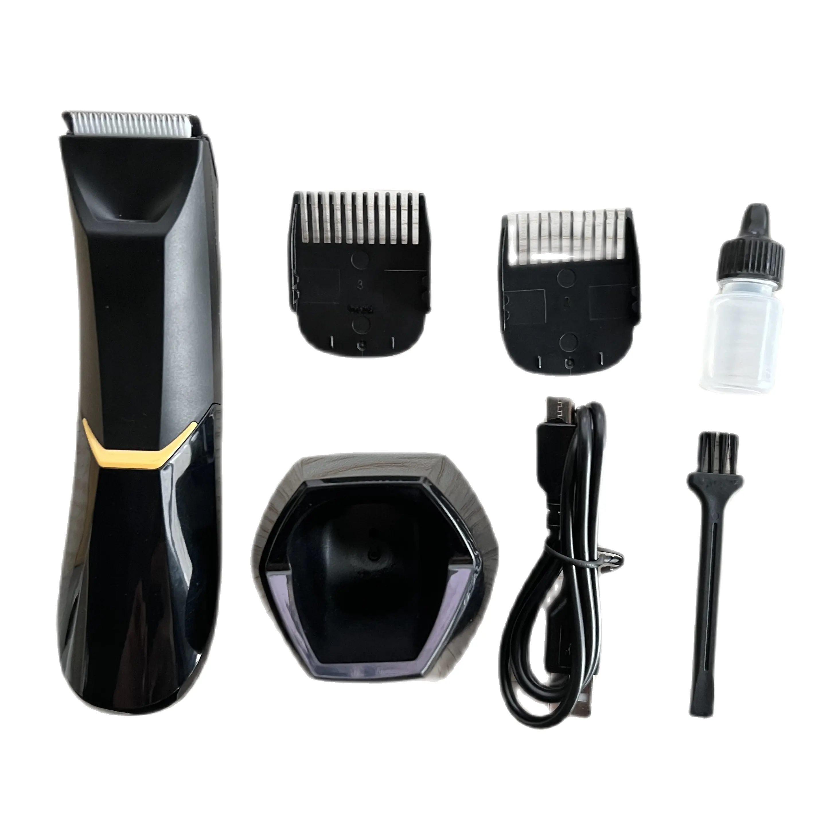 Waterproof ceramic blade Body shaver Hair Trimmer painless face bikini electric groomer Groin pubic Hair Clippers for men