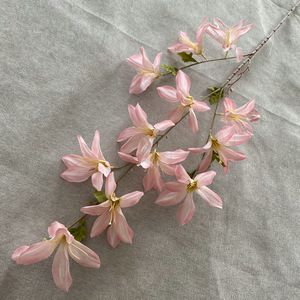 Orquídeas de Seda Rojas y <span class=keywords><strong>Amarillas</strong></span> EG-WD172 de Alta Calidad al por Mayor, <span class=keywords><strong>Flores</strong></span> de Seda Artificiales de Orquídeas Azules <span class=keywords><strong>Baratas</strong></span> al por Mayor - Product Image 4