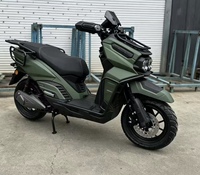 1.3m Wheelbase Adult Electric Motorcycle Off-Road 2000W Powerful Electric Scooter with Cargo Rack