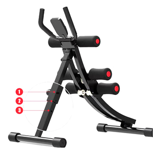 Équipement de Fitness, belle machine de <span class=keywords><strong>taille</strong></span>, appareil d'entraînement musculaire, montagnes russes pliantes, machine abdominale verticale - Product Image 4