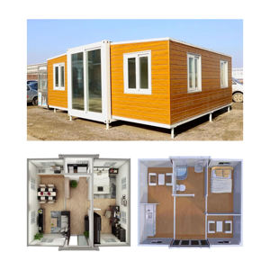 Cabina uccello 40ft piccola casa prefabbricato impermeabile in legno contenitore pieghevole capsula casa 2 camere da letto casa contenitore - Product Image 6