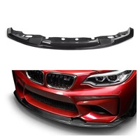 Spoiler de pare-chocs avant en fibre de carbone véritable style MTC pour BMW M2 F87 2016-2022, état neuf, accessoires de kit carrosserie