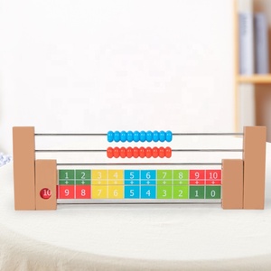 Деревянная счетная рамка-абакус для обучения математике детей, развивающая игрушка - Product Image 1