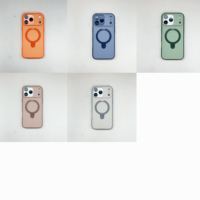 Coque de téléphone magnétique pliable en métal avec support latéral antidérapant en TPU effet peau, vente en gros d'usine pour iPhone 17 16 Pro Max