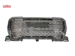 กระจังหน้ารุ่น High Configuration 84699827 สำหรับ GMC Sierra 1500 รุ่น Grille Denali โครเมียม ปี 2019 <span class=keywords><strong>2020</strong></span> 2021 ชุบโครเมียมเงา - Product Image 2