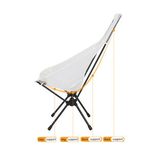 Silla de Camping Plegable Portátil para Exteriores, con Marco de Aluminio Resistente, Ligera, Respaldo Alto, Tipo Luna, Personalizable - Product Image 5