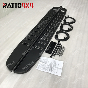 Ratto noir universel hors route autres accessoires extérieurs marchepieds en acier marchepieds latéraux pour <span class=keywords><strong>4x4</strong></span> <span class=keywords><strong>Ssangyong</strong></span> <span class=keywords><strong>Musso</strong></span> - Product Image 2