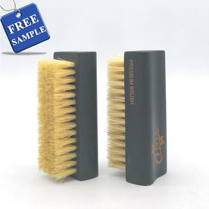Brosse à chaussures de sport haut de gamme à manche en bois noir, poils de porc, pour <span class=keywords><strong>bottes</strong></span> de neige - Product Image 4