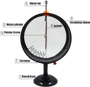 Modèle d'électroscope à pointeur pour <span class=keywords><strong>l</strong></span>'enseignement, équipement d'expérimentation <span class=keywords><strong>de</strong></span> physique pour la <span class=keywords><strong>validation</strong></span> électrostatique, pour <span class=keywords><strong>l</strong></span>'enseignement des sciences physiques - Product Image 5