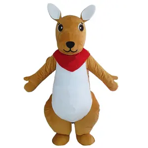 Adult kangaroo mascot costume/tv & movie costumes