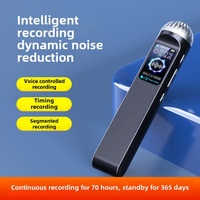 Perekam Suara Digital WAV dengan Pengurangan Kebisingan HD, Rekaman Surround Panoramik, Waktu Perekaman 4200 Menit, untuk Rapat dan Wawancara, Memori 4GB-64GB